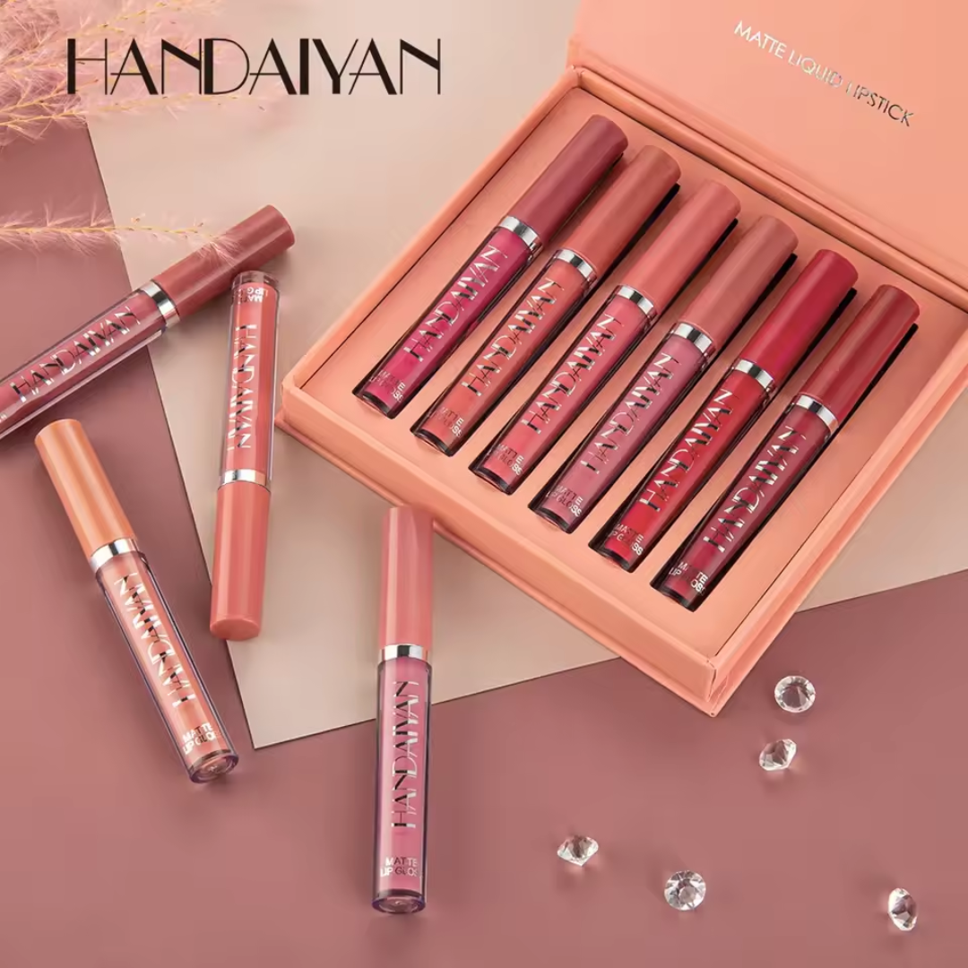 KissLips Box - Lot de 6 rouge à lèvres