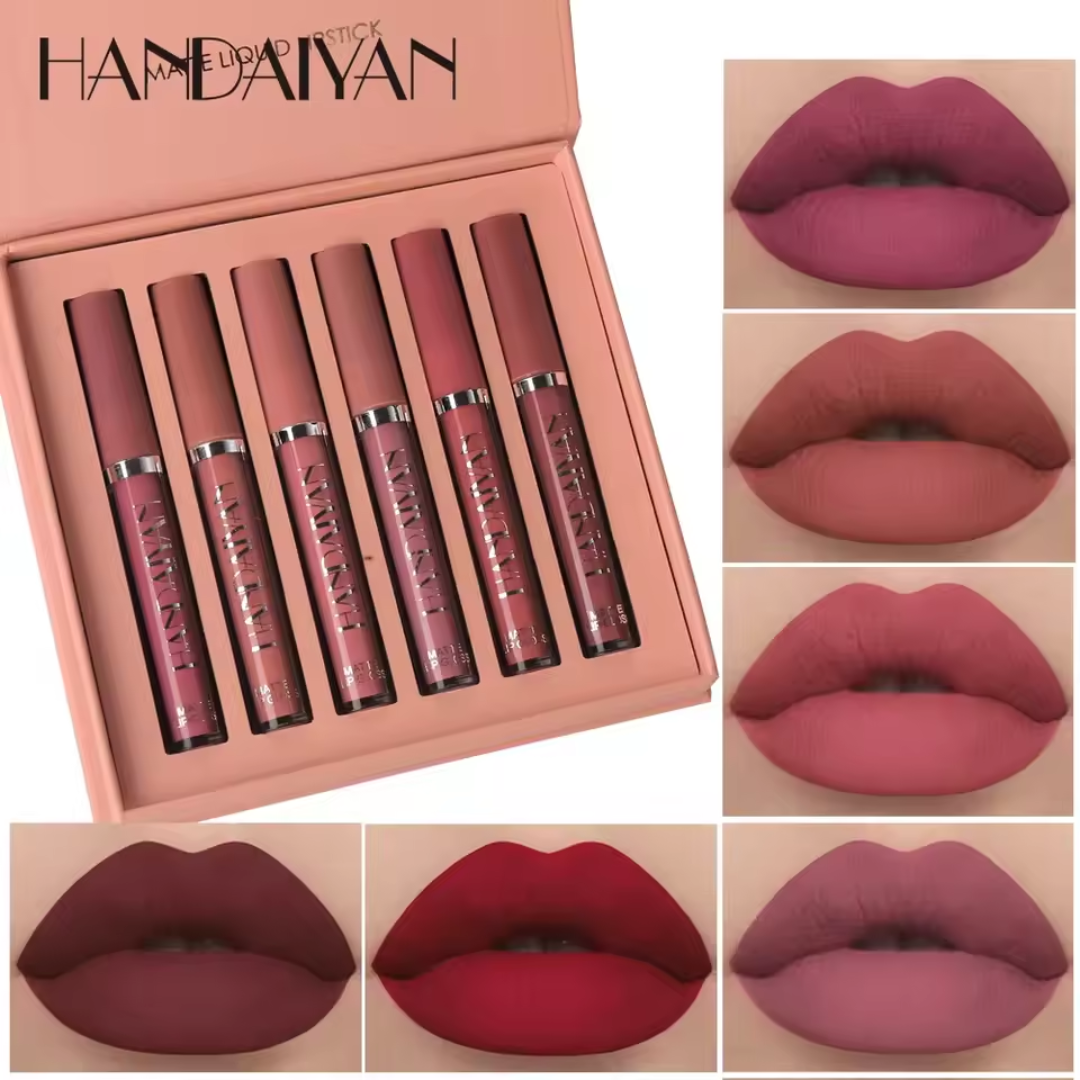 KissLips Box - Lot de 6 rouge à lèvres