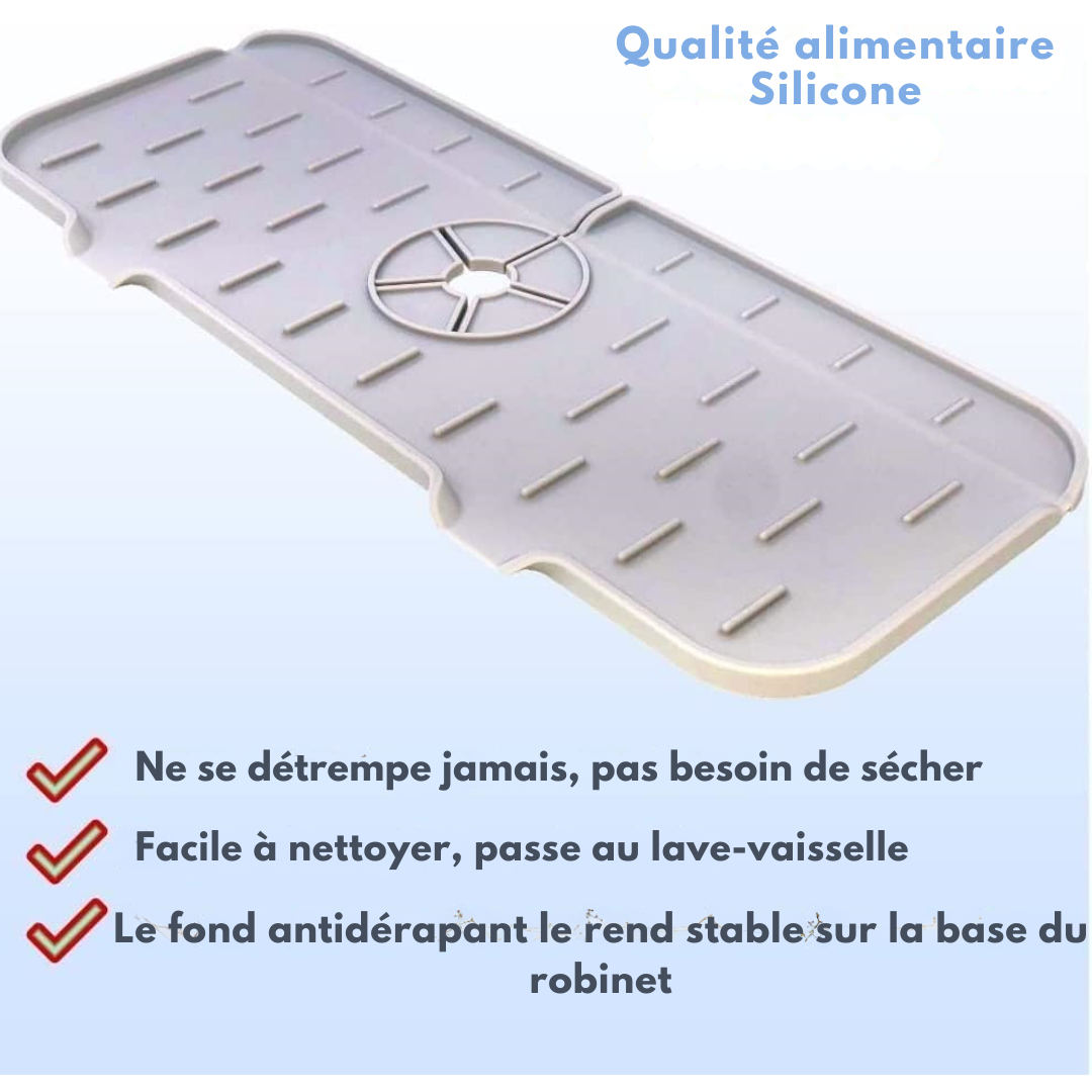 🚿Tapis d'égouttage d'AquaGuard Pro💧(37X10X2.4cm)
