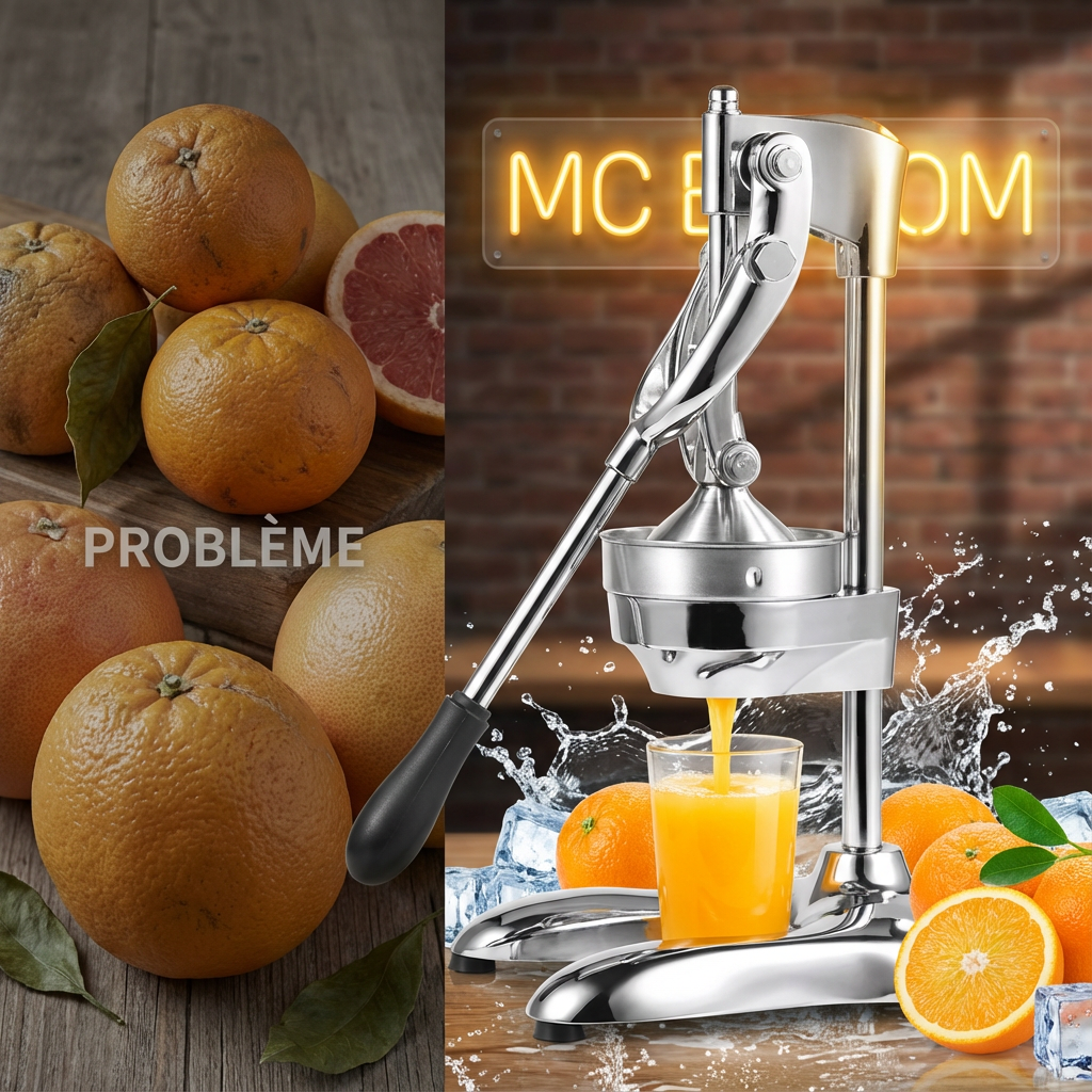 Presse jus manuel + filtres