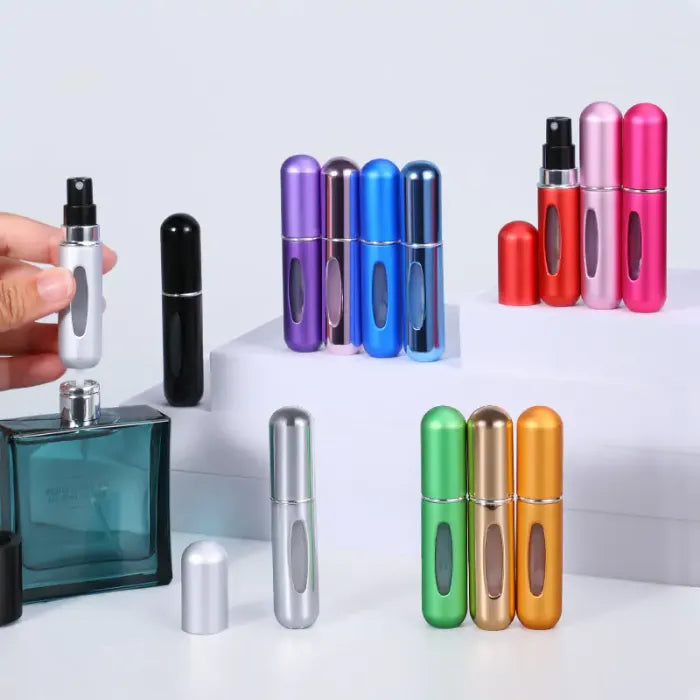 SprayMe - Lot de 10 Atomiseurs de Parfum Rechargeables