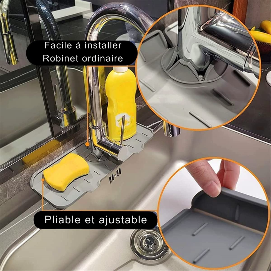 🚿Tapis d'égouttage d'AquaGuard Pro💧(37X10X2.4cm)