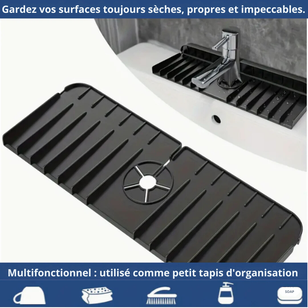 🚿Tapis d'égouttage d'AquaGuard Pro💧(37X10X2.4cm)