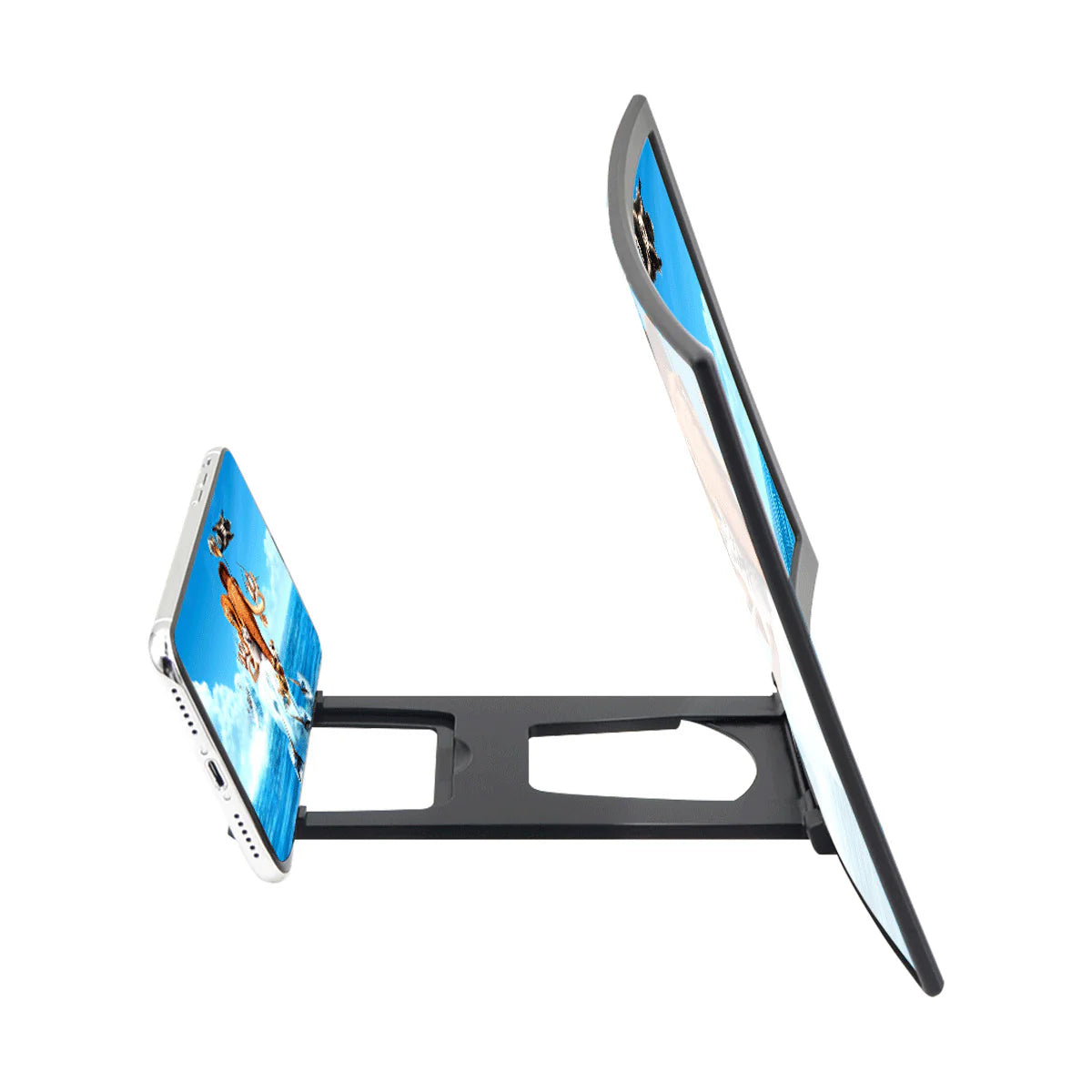 Amplificateur d'écran de téléphone incurvé 3D - 12 pouces