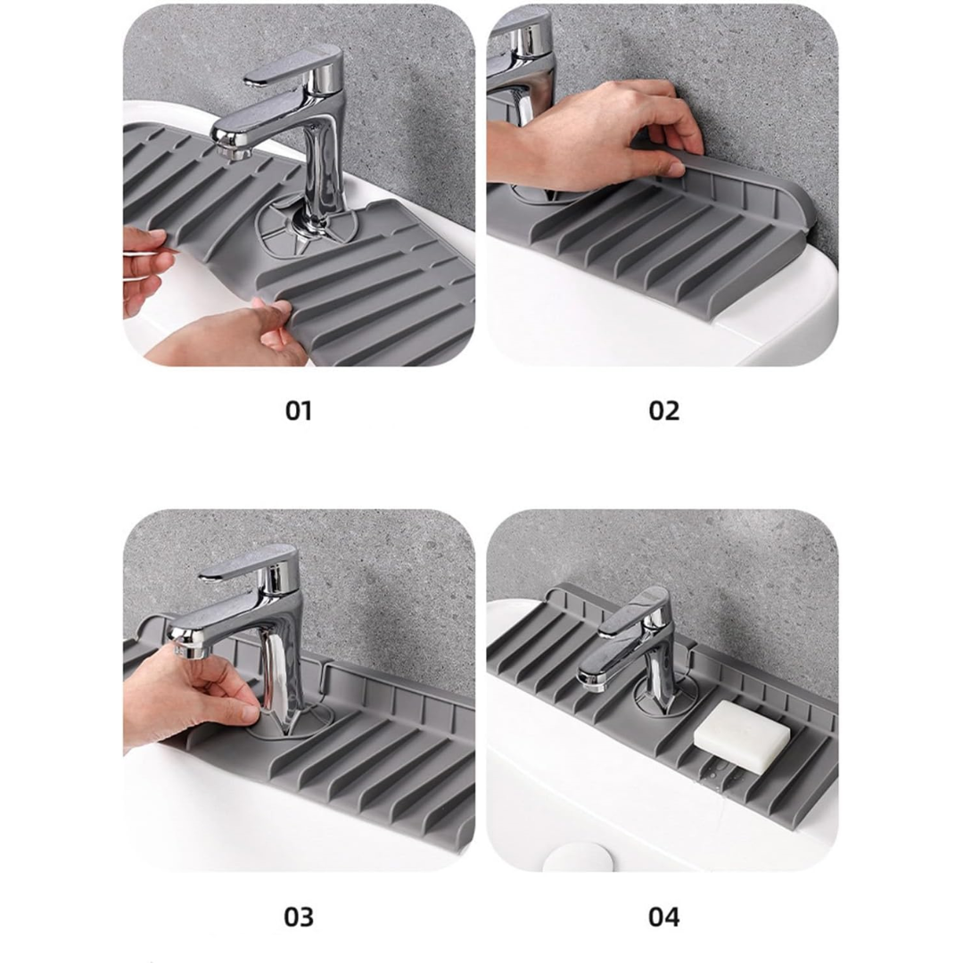 🚿Tapis d'égouttage d'AquaGuard Pro💧(37X10X2.4cm)
