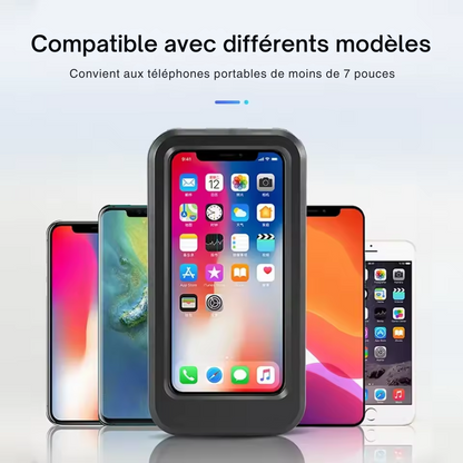 Support de téléphone portable étanche pour motos / vélos