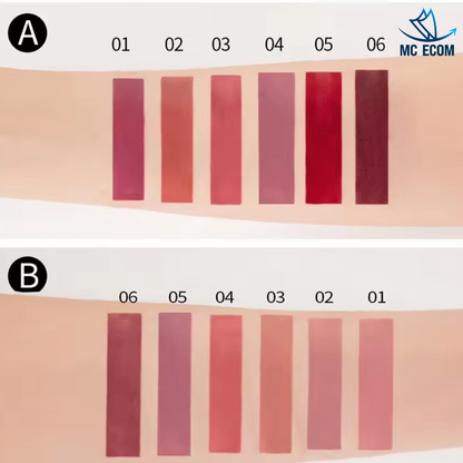 KissLips Box - Lot de 6 rouge à lèvres