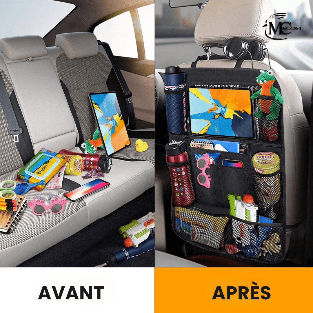 Organisateur de siège pour voiture (lot de 2)