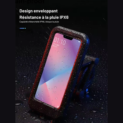Support de téléphone portable étanche pour motos / vélos