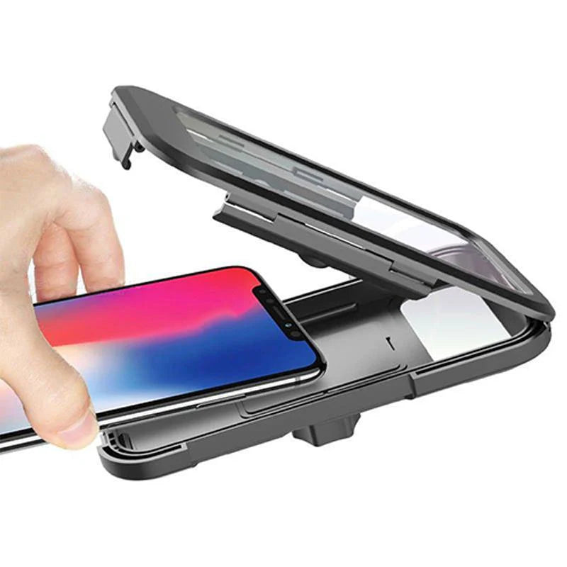 Support de téléphone portable étanche pour motos / vélos