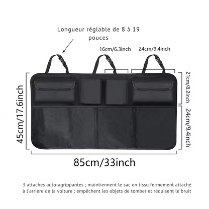 Organisateur multifonctions de coffre