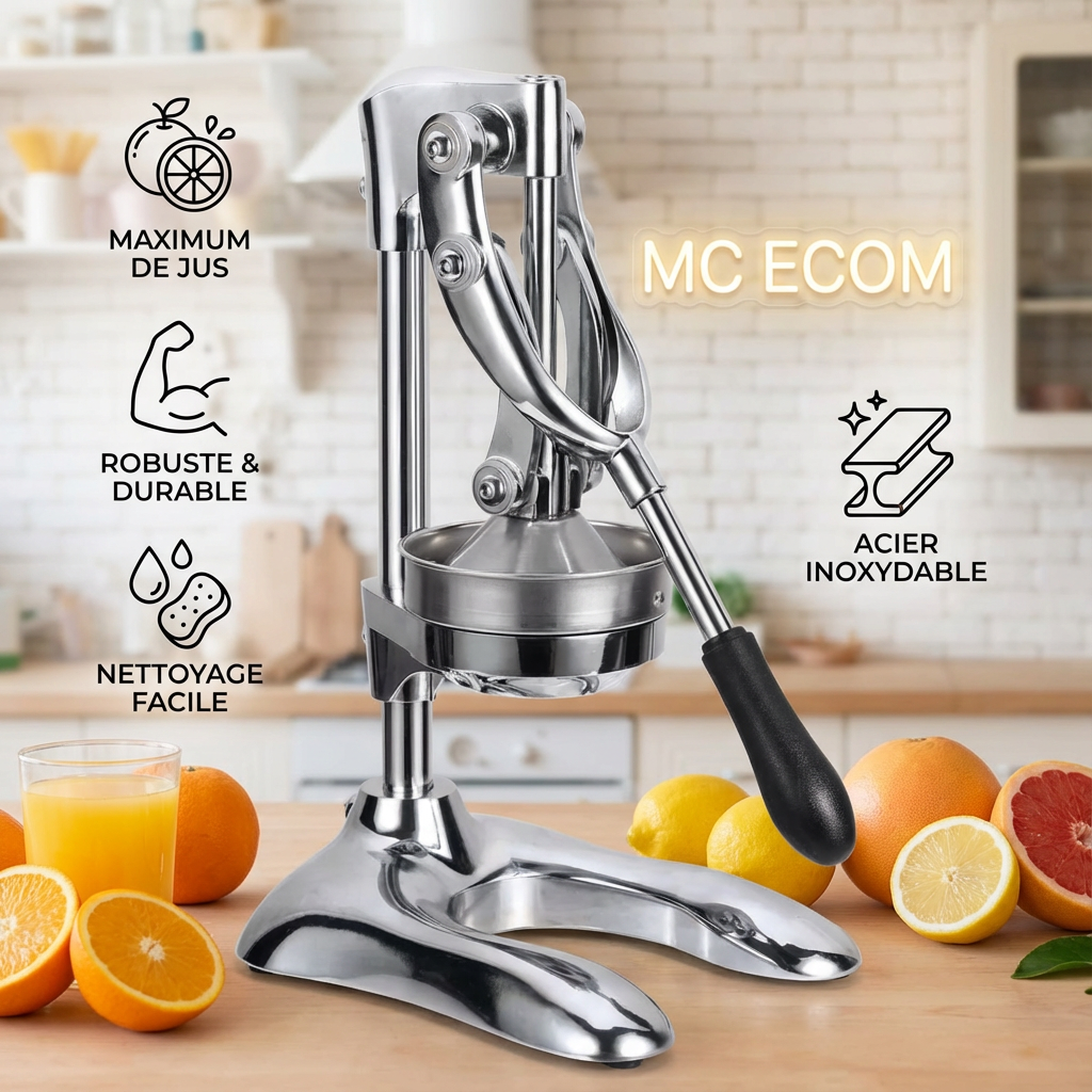 Presse jus manuel + filtres