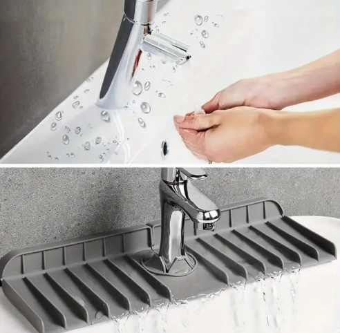 🚿Tapis d'égouttage d'AquaGuard Pro💧(37X10X2.4cm)