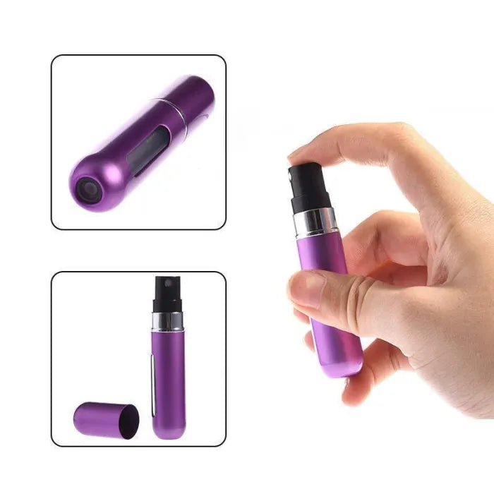 SprayMe -  Lot de 10 Atomiseurs de Parfum Rechargeables